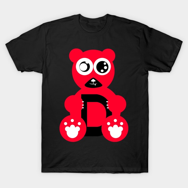 DETFLEX D-Bear T-Shirt by DETFLEX